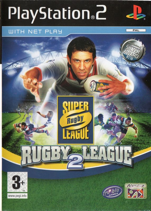 Rugby League 2 box art for Playstation 2
